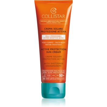 Collistar Special Perfect Tan Active Protection Sun Cream védőkrém napozásra SPF 50+ 100 ml