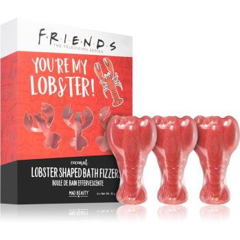Mad Beauty Friends Lobster színes fürdőpezsgőtabletták 6 x 30 g