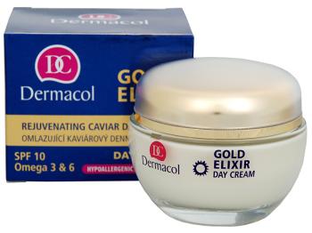 Dermacol Bőrfiatalító nappali krém kaviárral SPF 10 (Gold Elixir Day Cream) 50 ml