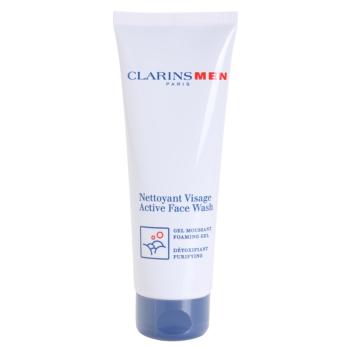 Clarins Men Active Face Wash tisztító habzó gél uraknak 125 ml