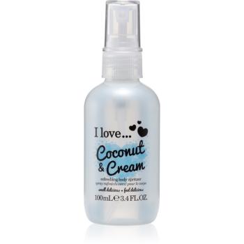 I love... Coconut & Cream frissítő test spray 100 ml