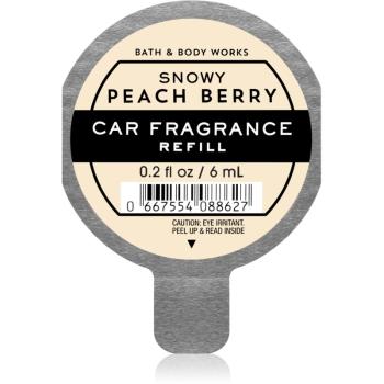 Bath & Body Works Snowy Peach Berry illat autóba utántöltő 6 ml