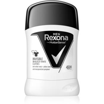 Rexona Invisible on Black + White Clothes izzadásgátló stift 48 H 50 ml