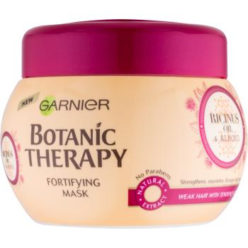 Garnier Botanic Therapy Ricinus Oil erősítő maszk a gyenge, hullásra hajlamos hajra 300 ml