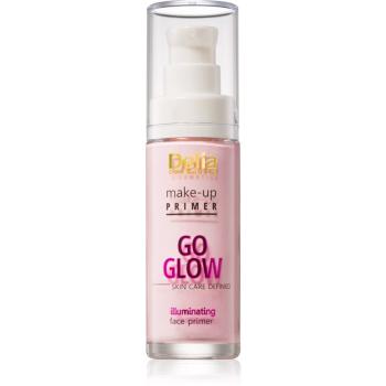 Delia Cosmetics Skin Care Defined Go Glow alap bázis az arcbőr egyesítésére és élénkítésére 30 ml
