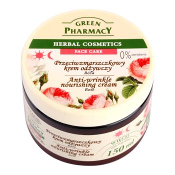 Green Pharmacy Face Care Rose tápláló ráncok elleni krém 150 ml