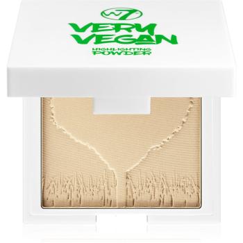 W7 Cosmetics Very Vegan kompakt púderes élénkítő arcra 10 g