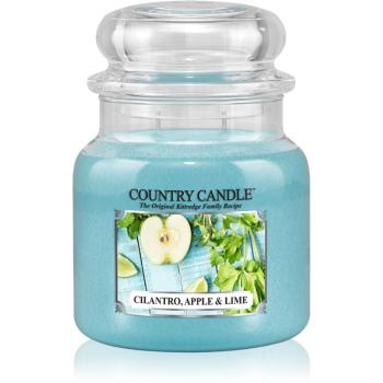 Country Candle Cilantro, Apple & Lime illatos gyertya 453 g