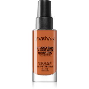 Smashbox Studio Skin 24 Hour Wear Hydrating Foundation hidratáló make-up árnyalat 4.15 Dakr With Cool Undertone 30 ml