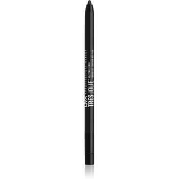 NYX Professional Makeup Tres Jolie Gel Pencil géles szemhéjceruza árnyalat 01 Pitch Black 0.5 g