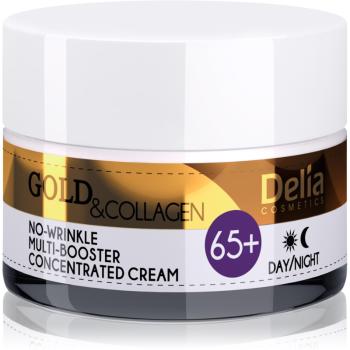 Delia Cosmetics Gold & Collagen 65+ ránctalanító krém regeneráló hatással 50 ml
