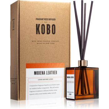 KOBO Woodblock Modena Leather aroma diffúzor töltelékkel 226 ml