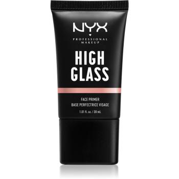 NYX Professional Makeup High Glass sminkalap a make-up alá árnyalat Rose Quartz 30 ml