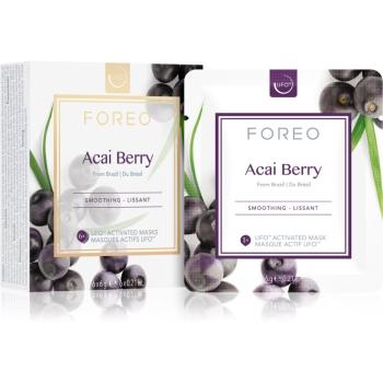 FOREO Farm to Face Acai Berry kisimító maszk 6 x 6 g