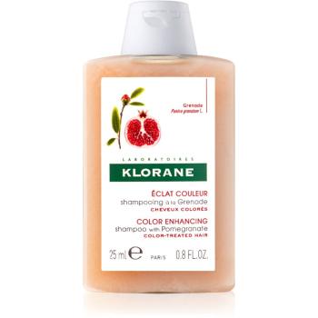 Klorane Pomegranate sampon festett hajra 25 ml