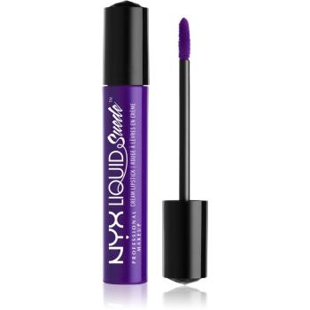 NYX Professional Makeup Liquid Suede™ Cream matt folyékony állagú ajakrúzs árnyalat 10 Amethyst 4 ml