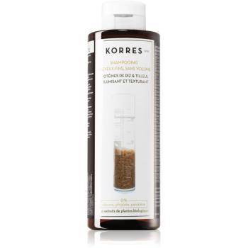 Korres Rice Proteins & Linden sampon a finom hajért 250 ml