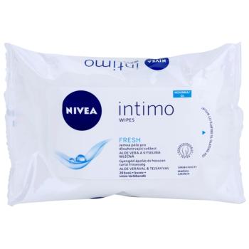 Nivea Intimo Fresh papírtörlők az intim higiéniához 20 db