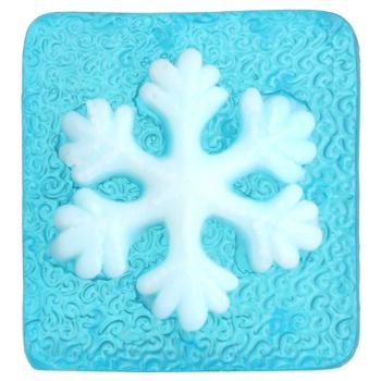 Bohemia Gifts & Cosmetics Snowflake kézműves szappan glicerinnel 70 g