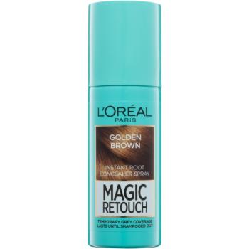 L’Oréal Paris Magic Retouch azonnali hajtőszínező spray árnyalat Golden Brown 75 ml