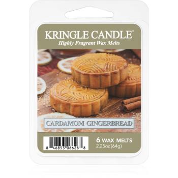 Kringle Candle Cardamom & Gingerbread illatos viasz aromalámpába 64 g
