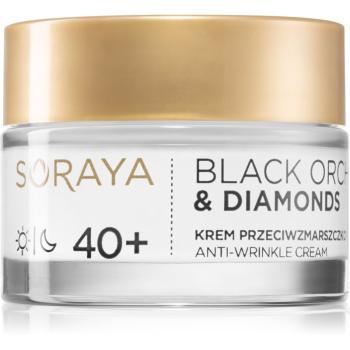 Soraya Black Orchid & Diamonds bőrkrém a ráncok ellen 40+ 50 ml