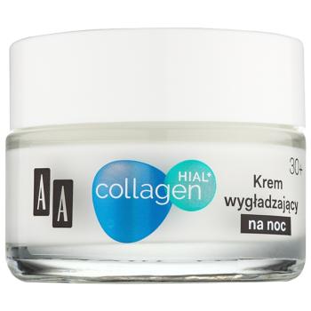 AA Cosmetics Collagen HIAL+ éjszakai bőrnyugtató krém 30+ 50 ml