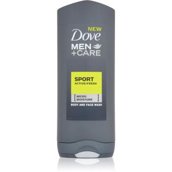 Dove Men+Care Active + Fresh tusfürdő gél testre és arcra 400 ml
