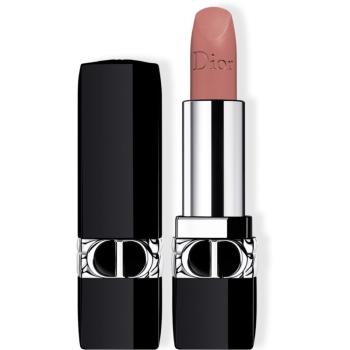 DIOR Rouge Dior hosszan tartó rúzs utántölthető árnyalat 505 Sensual Matte 3.5 g