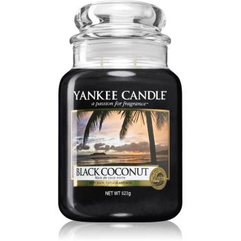 Yankee Candle Black Coconut illatos gyertya Classic közepes méret 623 g