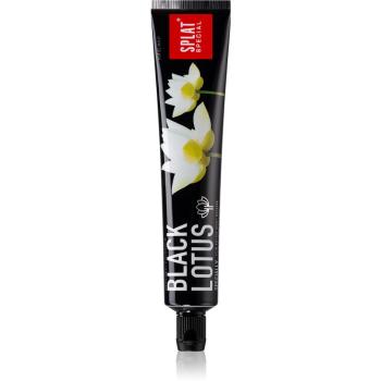 Splat Special Black Lotus fogfehérítő fogkrém faszénnel fluoridmentes Lotus Mint 75 ml