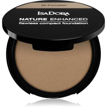 IsaDora Nature Enhanced Flawless Compact Foundation krémes kompakt make-up árnyalat 84 Cream Sand 10 g