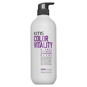 KMS Color Vitality Blonde Shampoo sampon a sárga tónusok semlegesítésére 750 ml