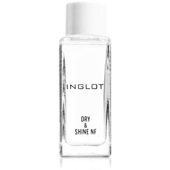 Inglot Dry & Shine NF körömlakk száradását gyorsító fedőlakk töltelék 9 ml