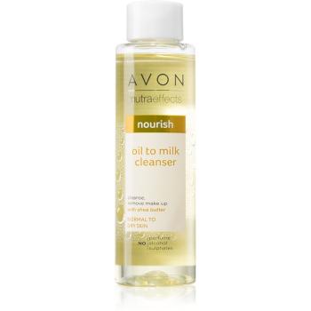Avon Nutra Effects Nourish tápláló tisztító olaj normál és száraz bőrre 125 ml