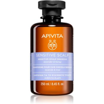 Apivita Holistic Hair Care Lavender & Honey Sampon érzékeny és rritált fejbőrre levendulával 250 ml