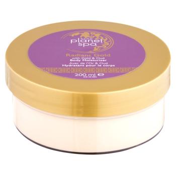 Avon Planet Spa Radiant Gold testápoló krém élénk és hidratált bőr 200 ml