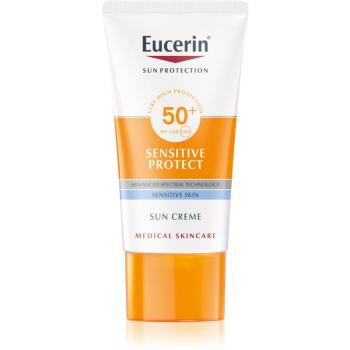 Eucerin Sun Sensitive Protect védőkrém az egész arcra SPF 50+ 50 ml