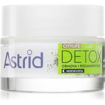 Astrid CITYLIFE Detox megújító éjszakai krém 50 ml