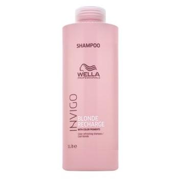 Wella Professionals Invigo Blonde Recharge Cool Blonde Shampoo sampon színfelfrissítő hideg szőke hajárnyalatra 1000 ml