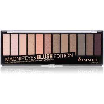 Rimmel Magnif’ Eyes szemhéjfesték paletta árnyalat 002 Blush Edition 14.16 g