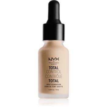 NYX Professional Makeup Total Control Drop Foundation make-up árnyalat 06 Vanilla 13 ml
