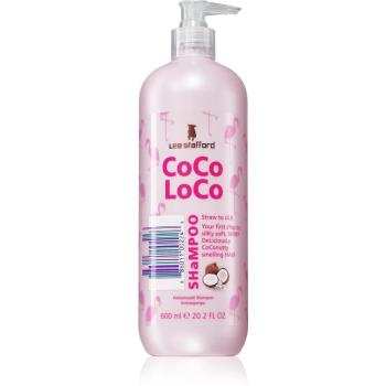 Lee Stafford CoCo LoCo kókuszolajat tartalmazó sampon a fénylő és selymes hajért 600 ml