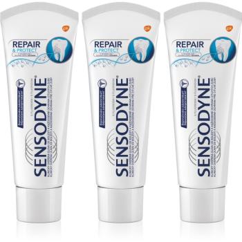 Sensodyne Repair & Protect fogkrém érzékeny fogakra 3x75 ml