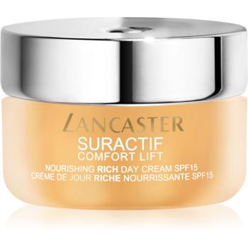 Lancaster Suractif Comfort Lift Nourishing Rich Day Cream tápláló lifting krém SPF 15 hölgyeknek 50 ml