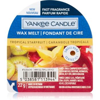 Yankee Candle Tropical Starfruit illatos viasz aromalámpába 22 g