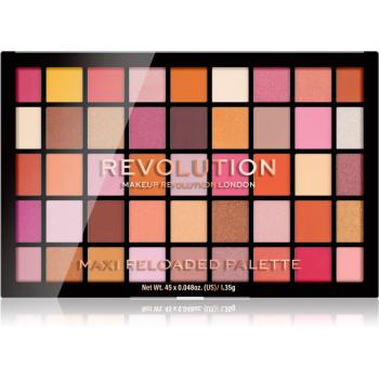 Makeup Revolution Maxi Reloaded Palette púderes szemhéjfesték paletta árnyalat Big Big Love 45x1.35 g