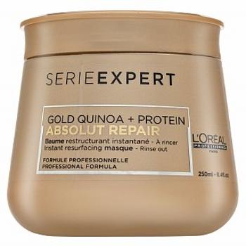 L´Oréal Professionnel Série Expert Absolut Repair Gold Quinoa + Protein Masque maszk nagyon sérült hajra 250 ml