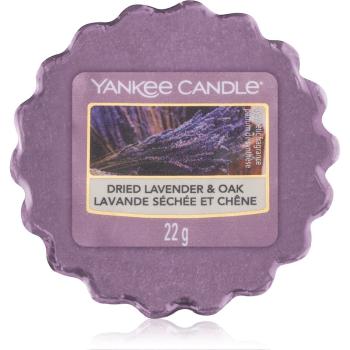 Yankee Candle Dried Lavender & Oak illatos viasz aromalámpába 22 g