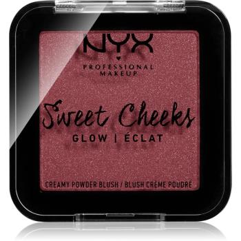 NYX Professional Makeup Sweet Cheeks Blush Glowy arcpirosító árnyalat BANG BANG 5 g